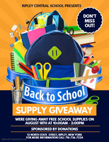 Back to School Supply Give Away